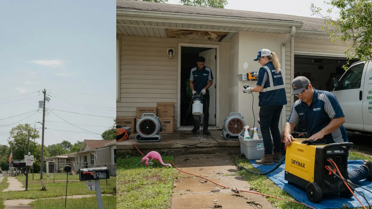 Storm Damage Water Removal in Tarlton, OH near me